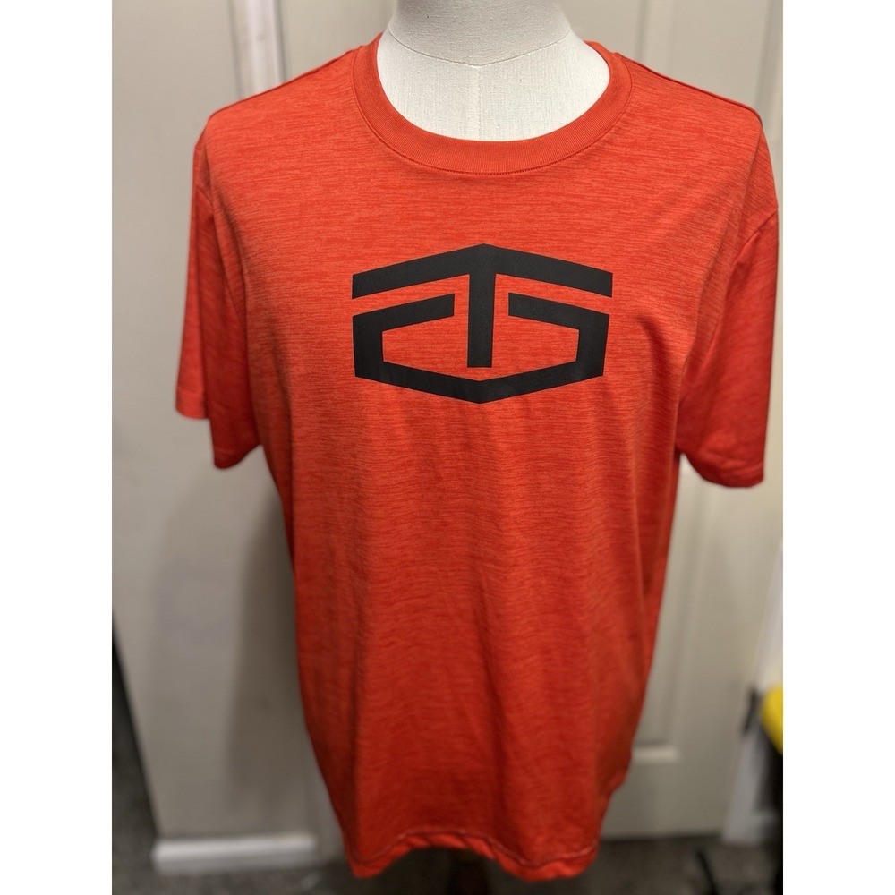 tapout shirt Large Orange‎ Athletic Sport MMA
